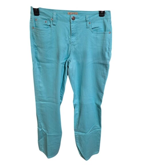 Earl Jeans Denim - Earl Jeans Green Denim Pants Size 10 EUC